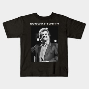 Conway Twitty Kids T-Shirt